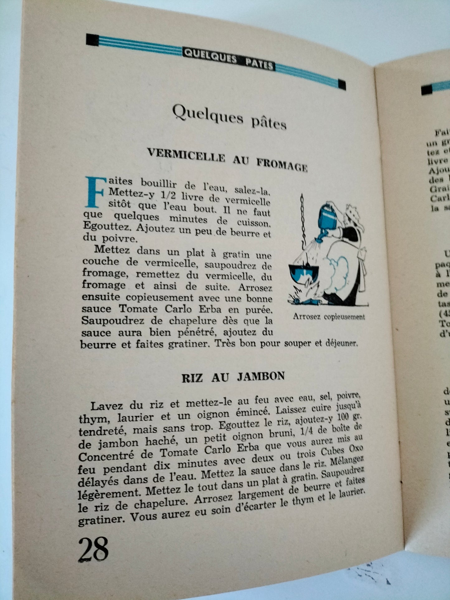 Ancien petit livre de cuisine : les économies de popote Liebig ou les recettes de Quaker Oats, au choix