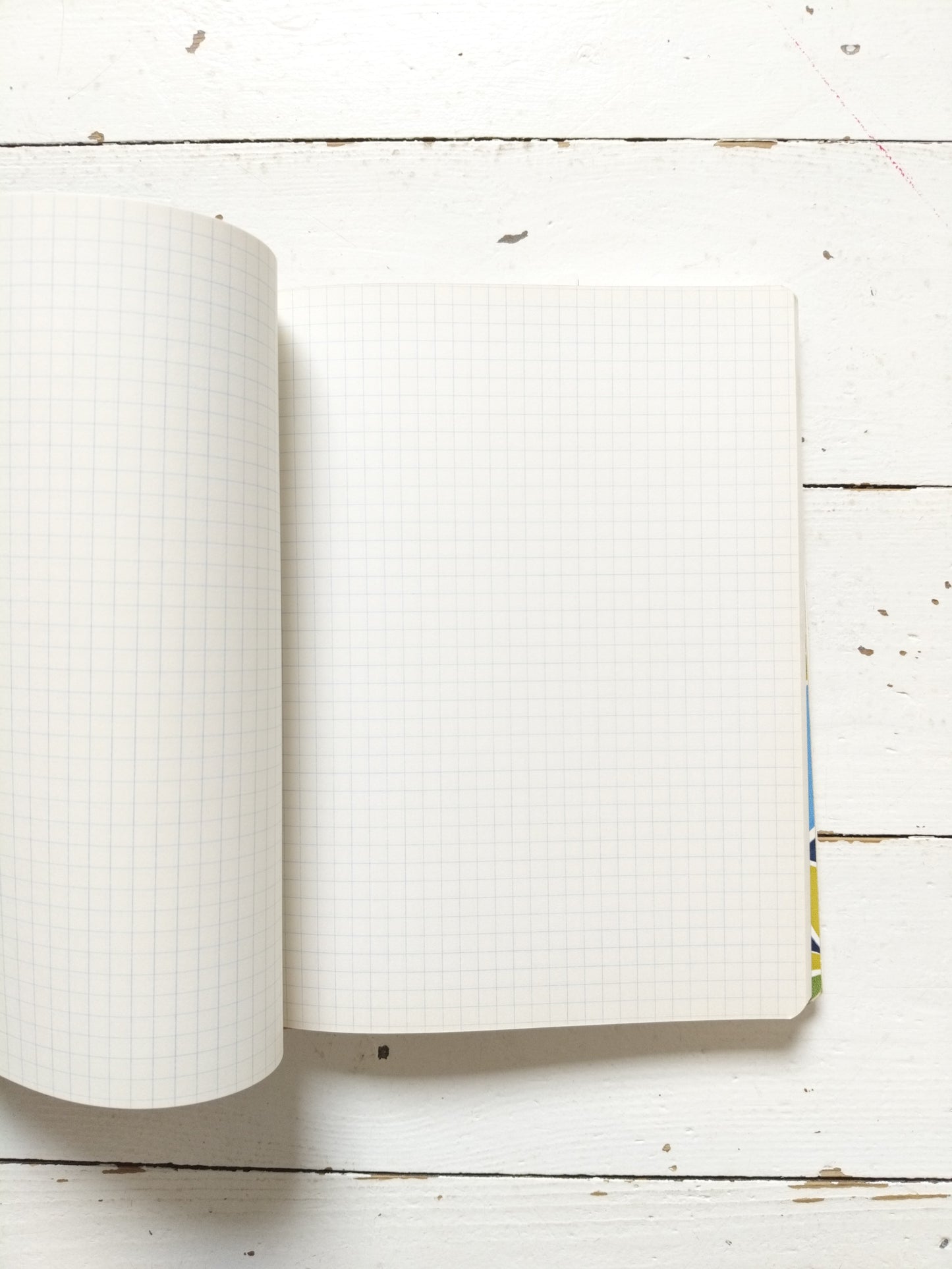 Cahier A5 quadrillé au choix
