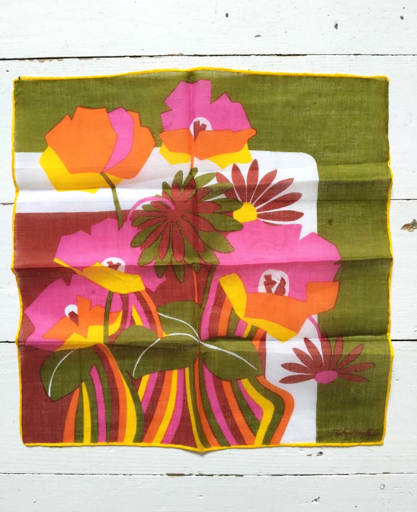 Mouchoir de poche en coton Fisba Stoffels