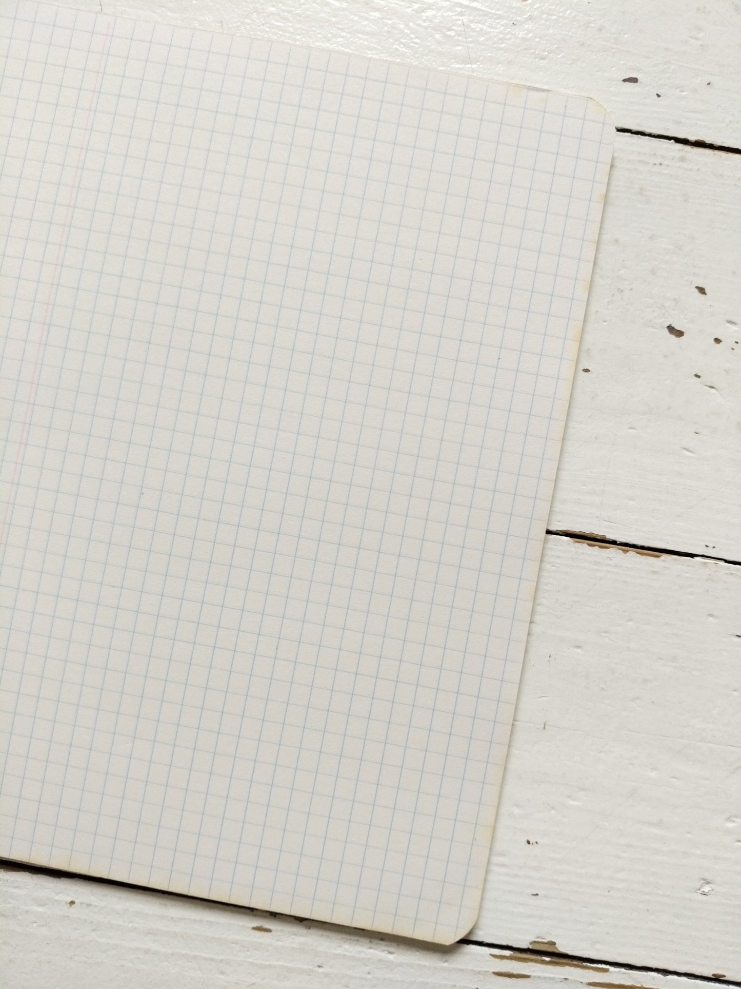 Cahier A5 quadrillé au choix