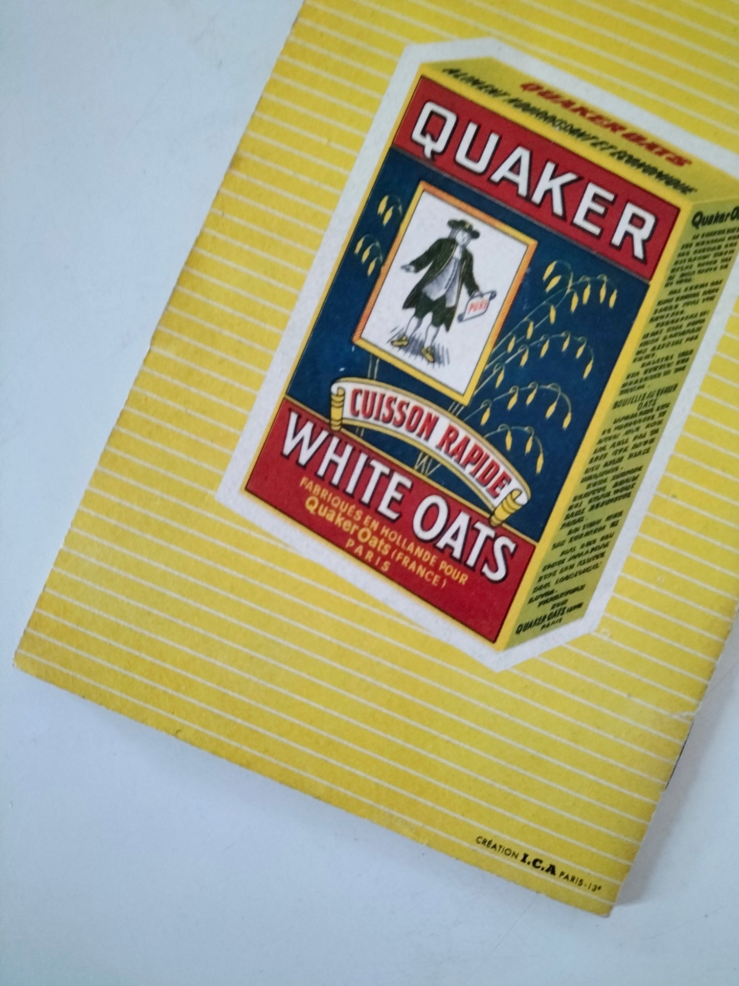 Ancien petit livre de cuisine : les économies de popote Liebig ou les recettes de Quaker Oats, au choix