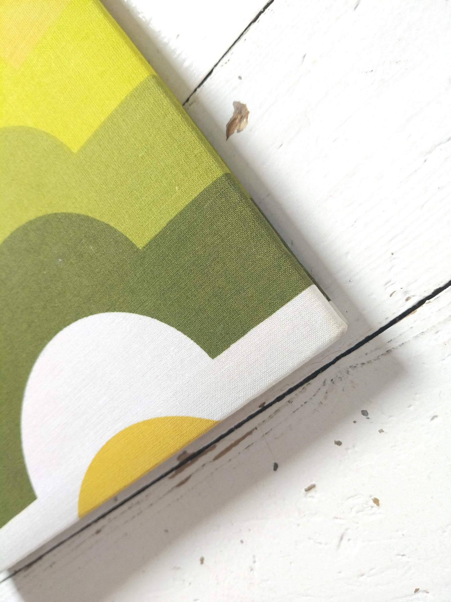 Album photo vintage en tissu