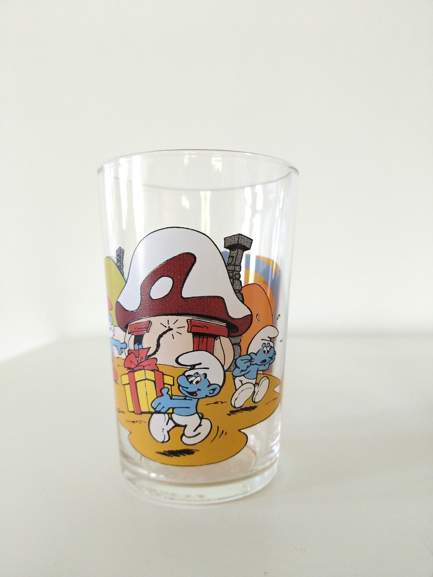 Verre publicitaire Bénédictin Schtroumpfs Peyo 1985-1986 au choix - cetaitmieuxavant