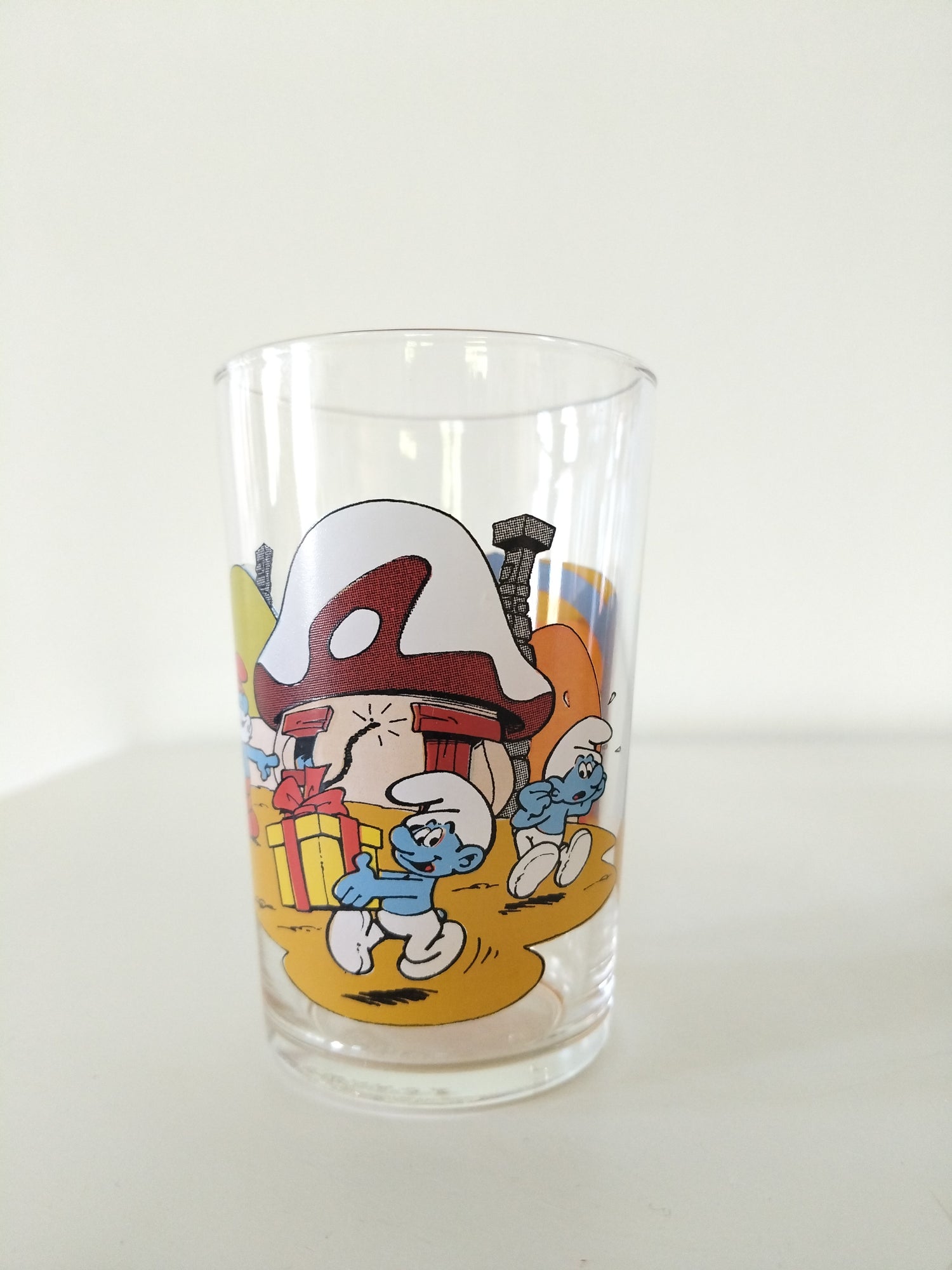 Verre publicitaire Bénédictin Schtroumpfs Peyo 1985-1986 au choix - cetaitmieuxavant