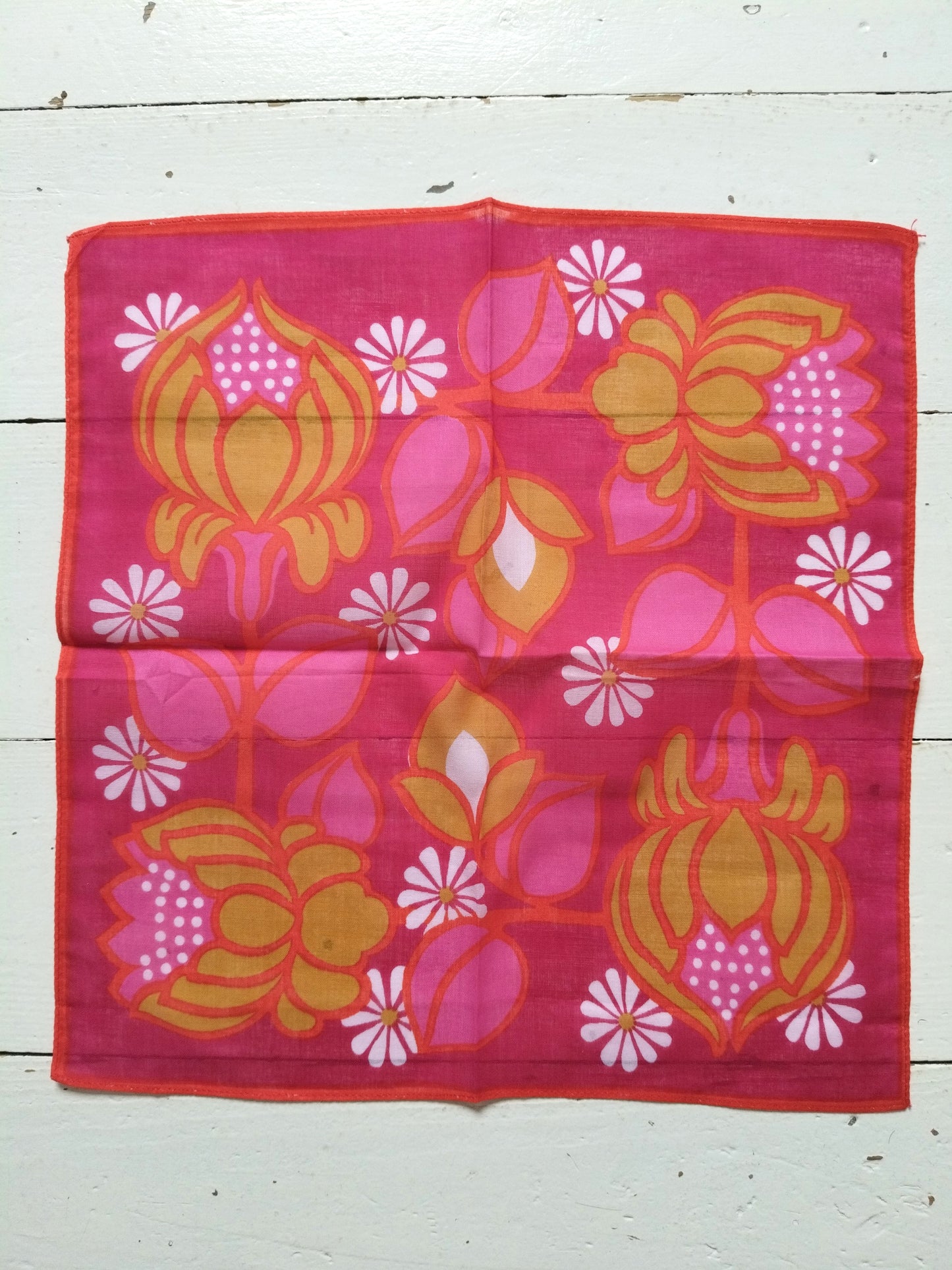 Mouchoir de poche en coton (à l'unité - 2 dispos)