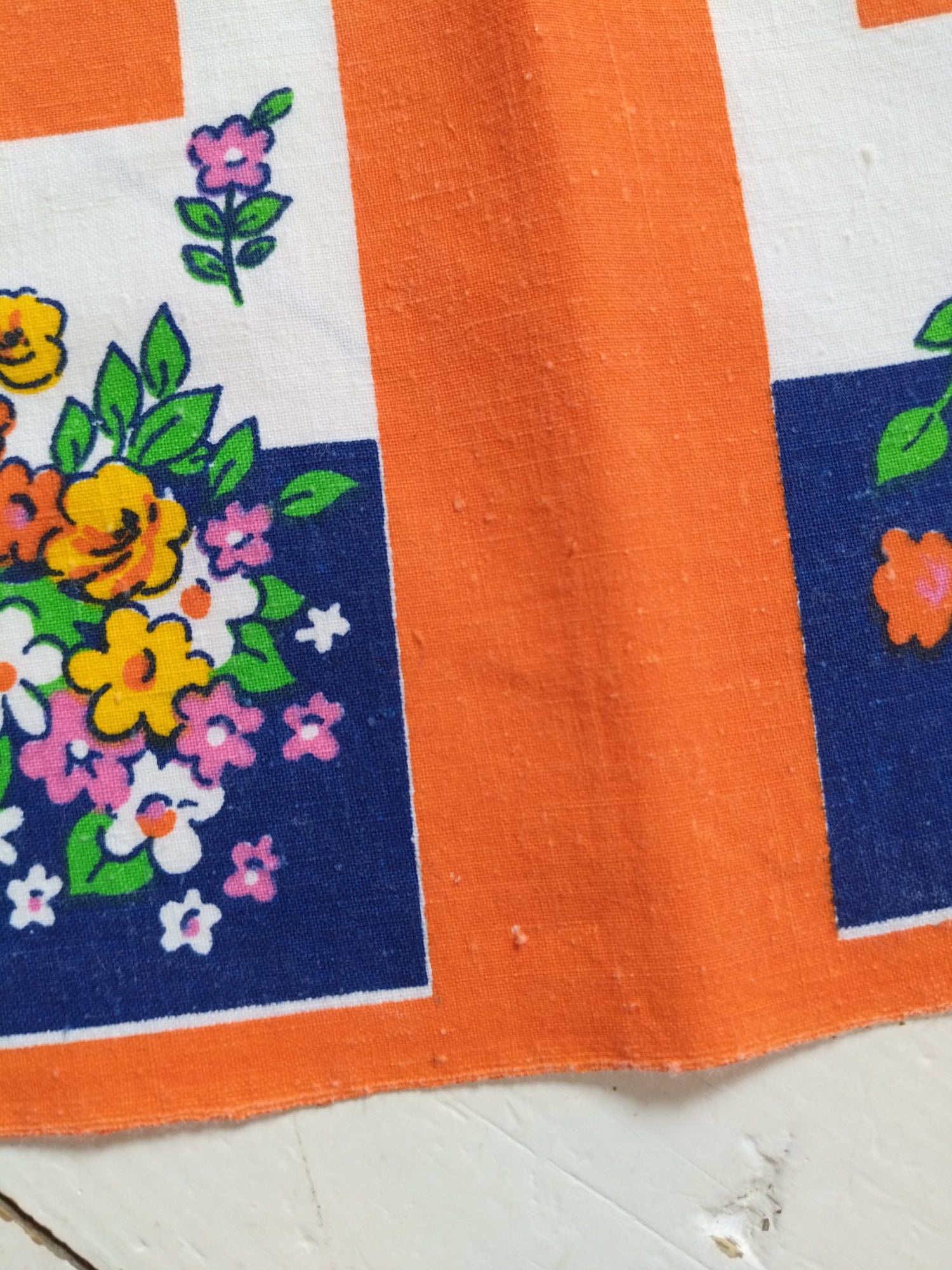 Petite nappe carrée en coton - cetaitmieuxavant