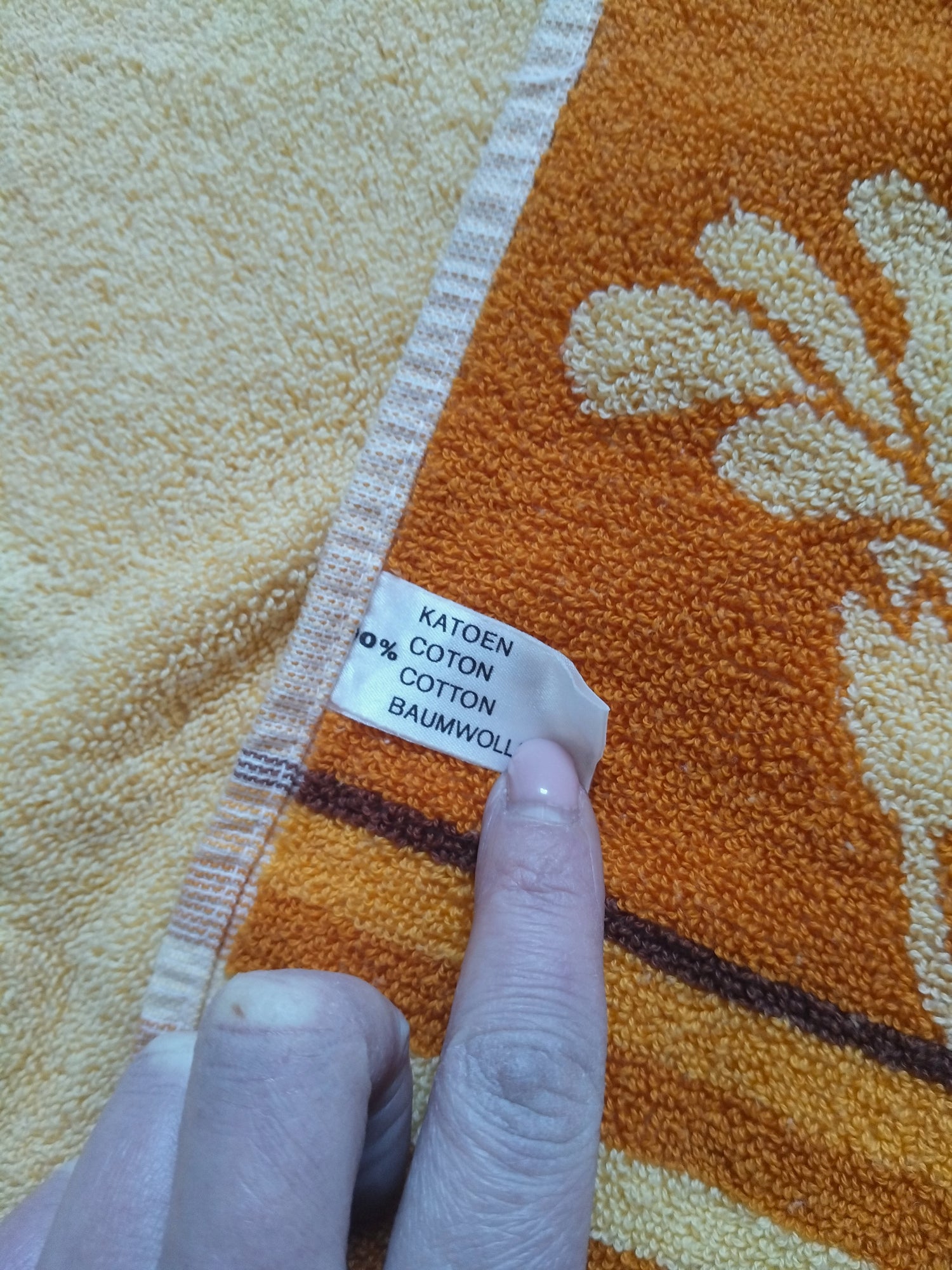 Serviette de toilette - cetaitmieuxavant