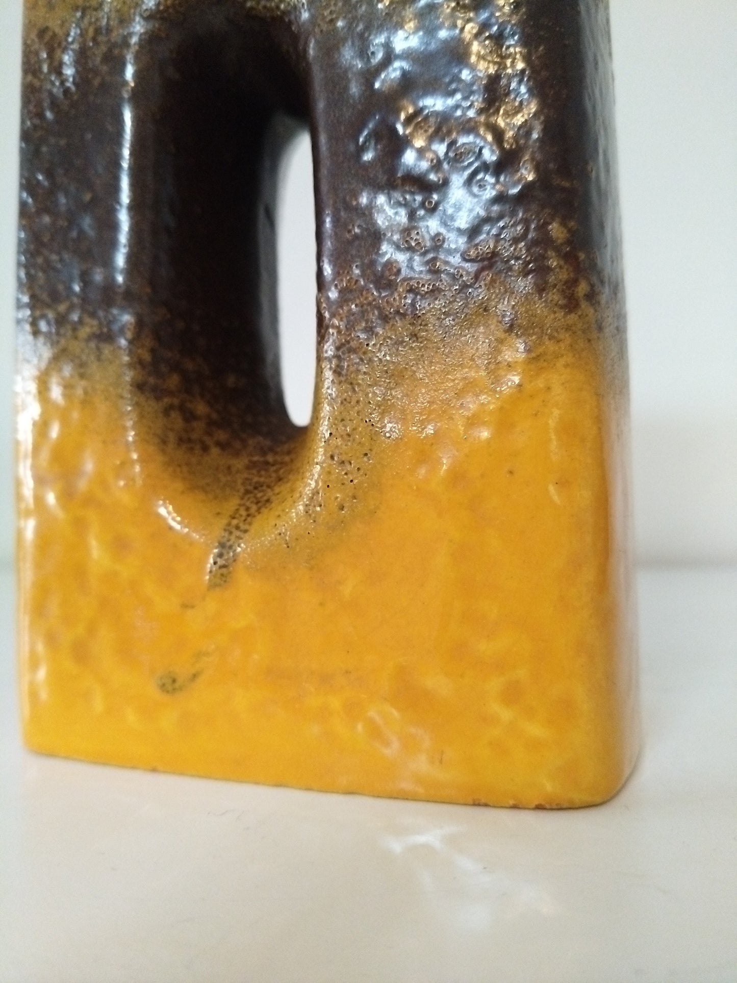 Vase en céramique Ü Keramik 1445-21 West Germany