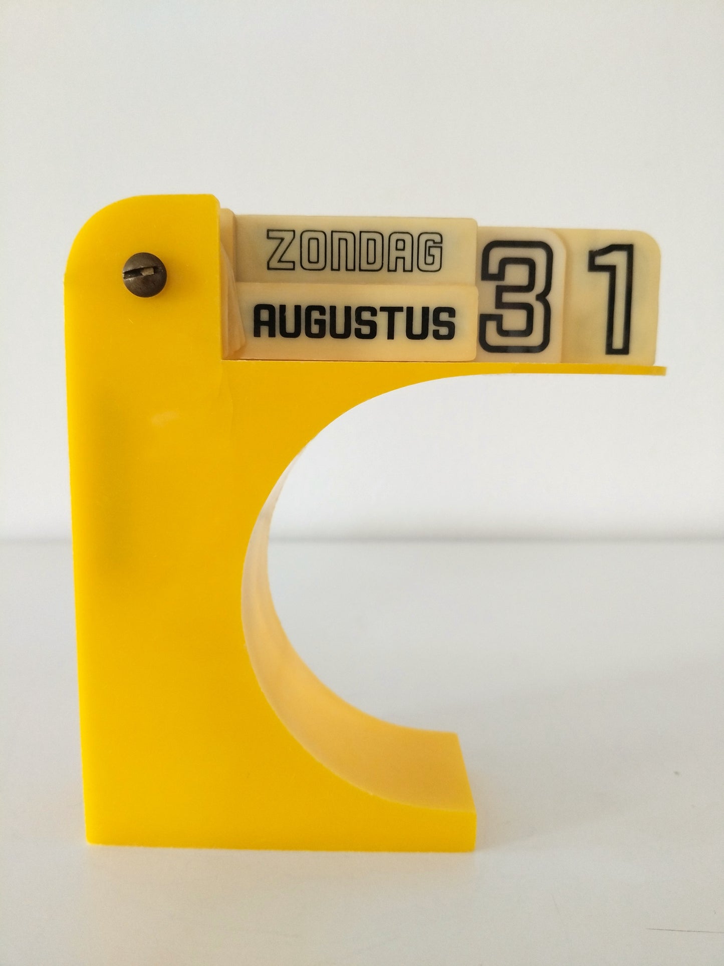 Calendrier perpétuel en plastique UK design en néerlandais