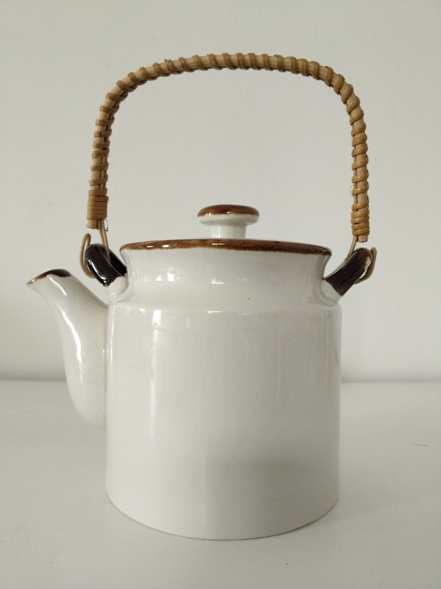 Théière ou ensemble sucrier + crémier en grès au choix