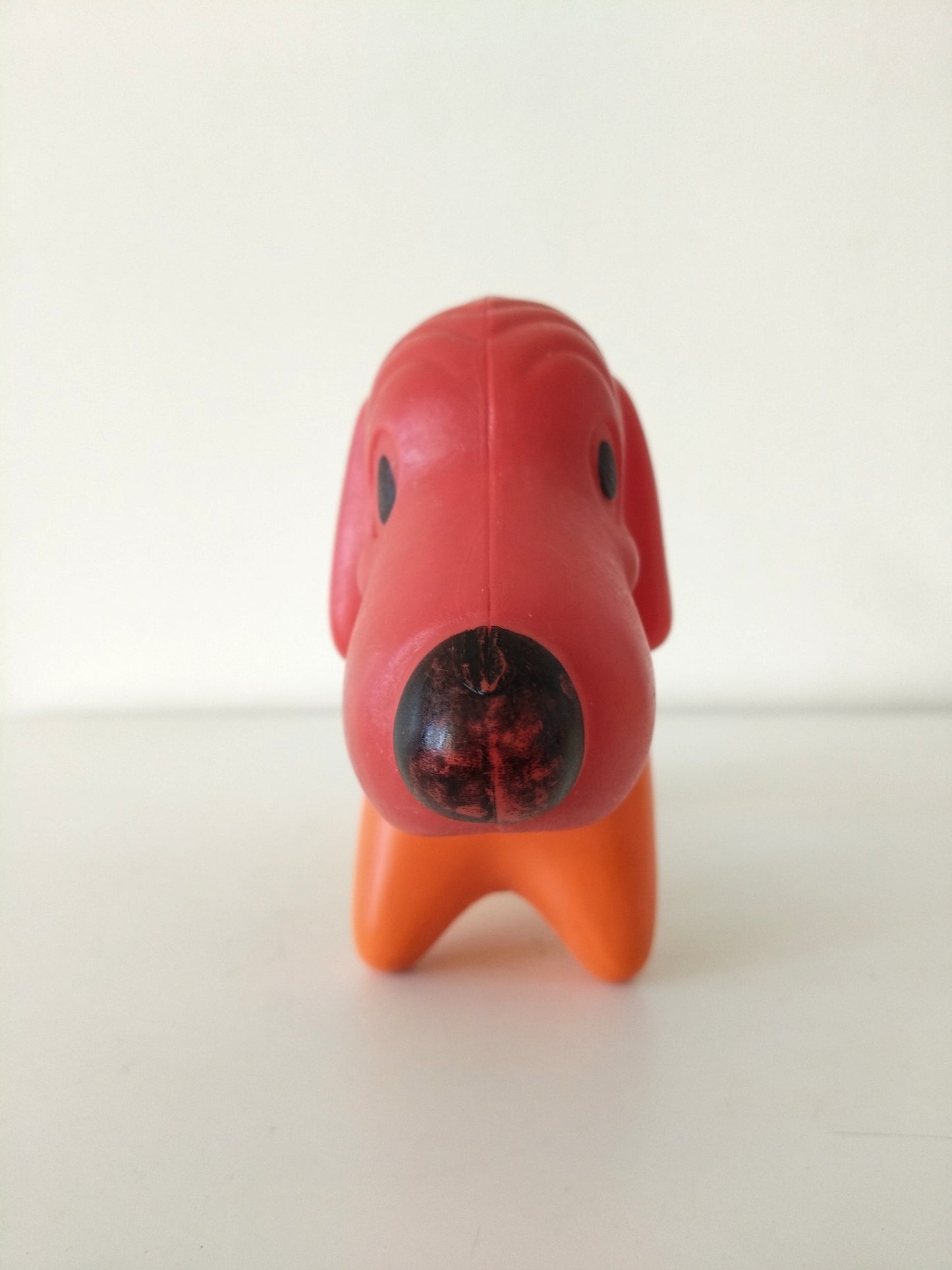 Jouet/ puzzle/ chien à emboîter en plastique Tupperware Toy