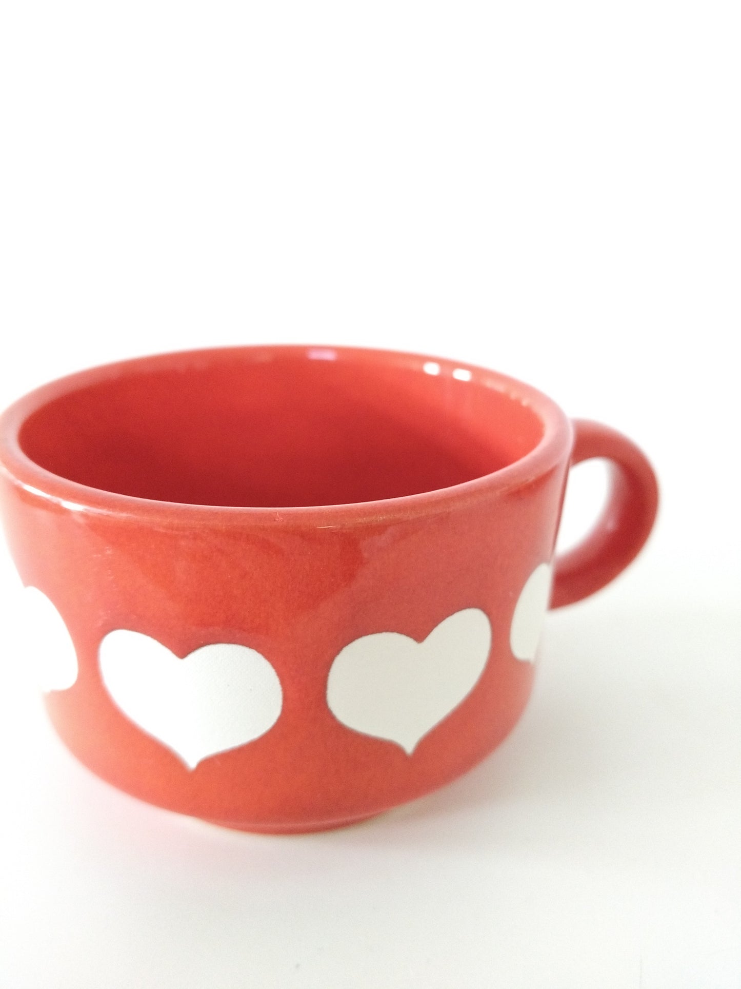 Tasse + soucoupe Waechtersbach décor ❤️ (à l'unité) - cetaitmieuxavant