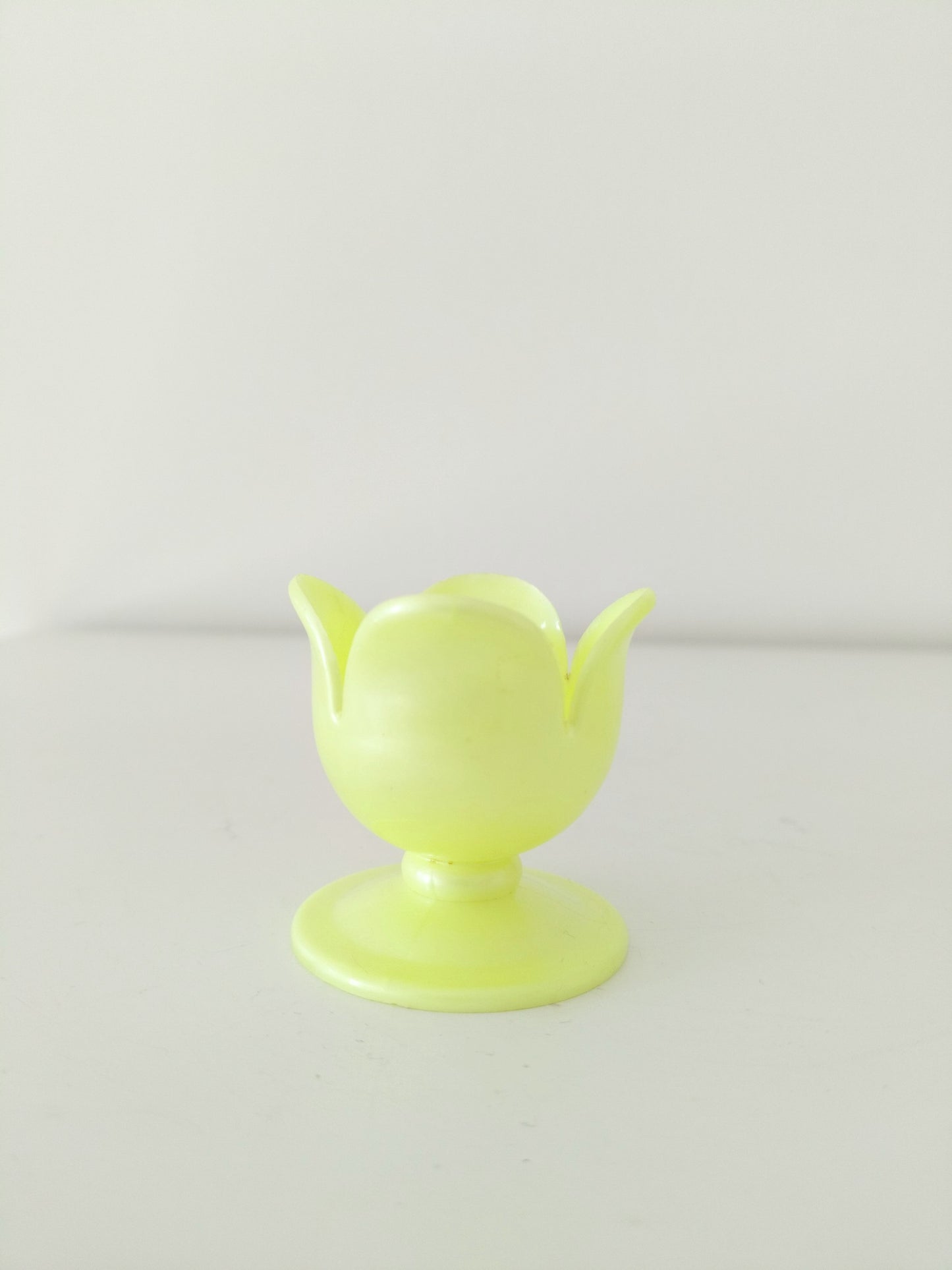 Ensemble de 3 coquetiers tulipe en plastique