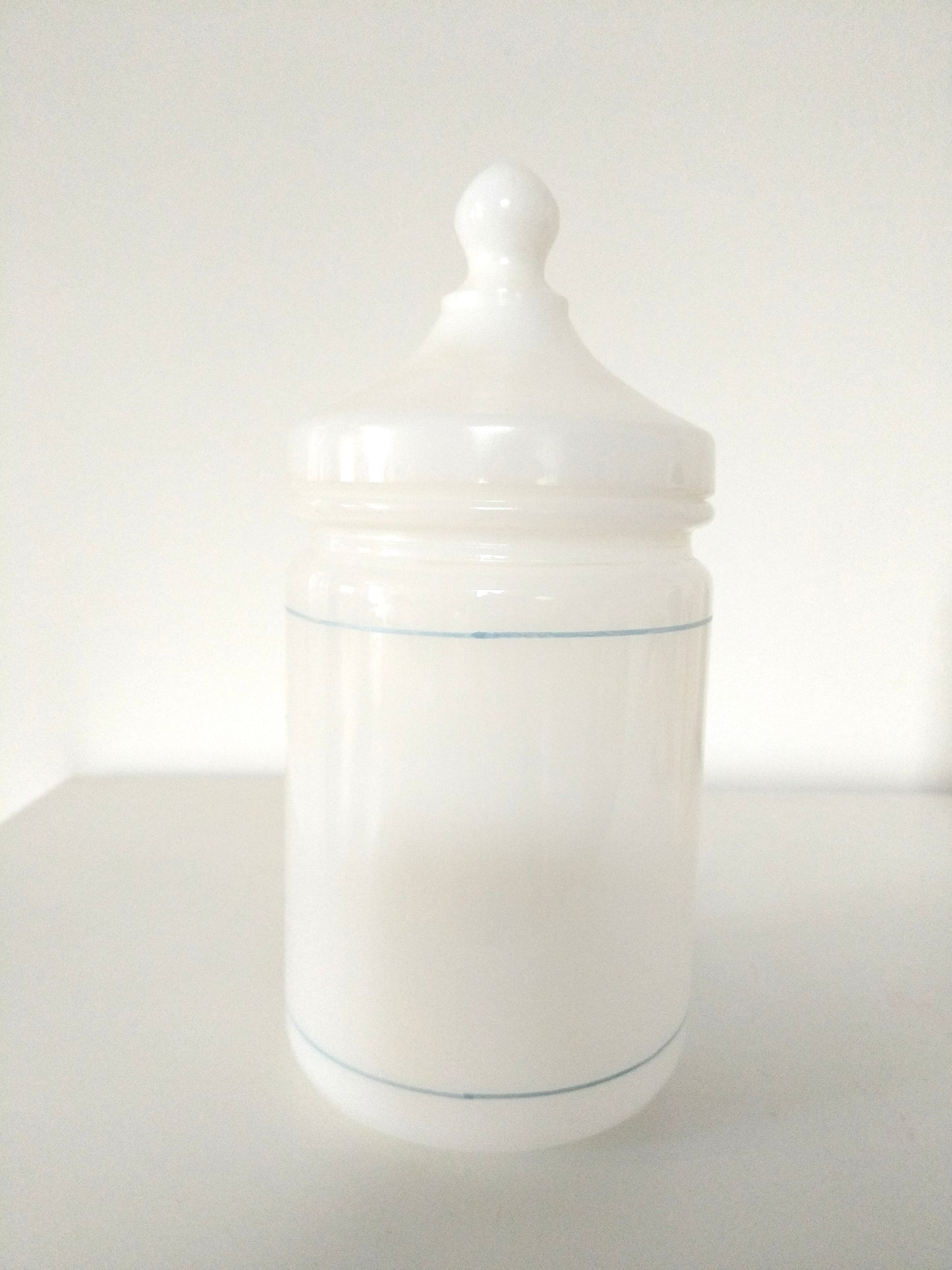 Pot en opaline coton ou sels de bain au choix