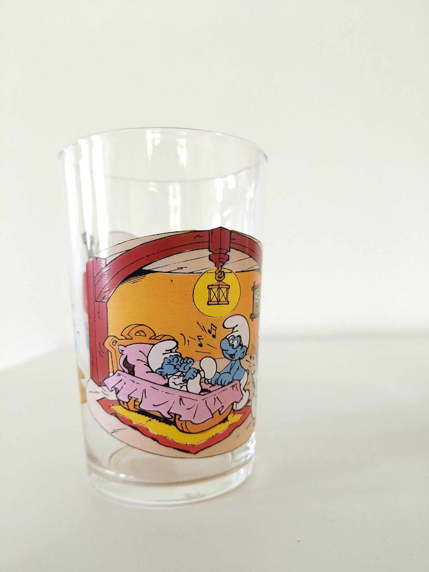 Verre publicitaire Bénédictin Schtroumpfs Peyo 1985-1986 au choix - cetaitmieuxavant