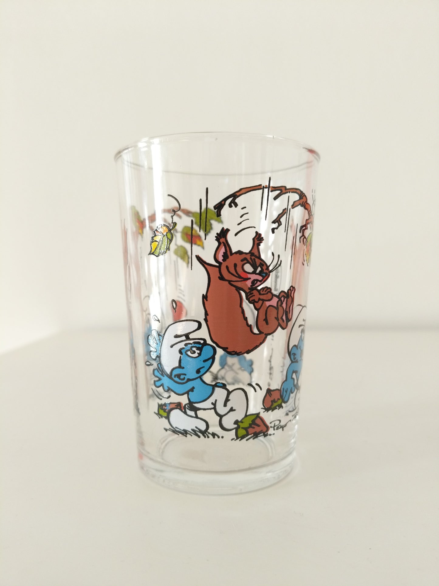 Verre VMC publicitaire Bénédictin Schtroumpfs Peyo 1992-1993 au choix - cetaitmieuxavant