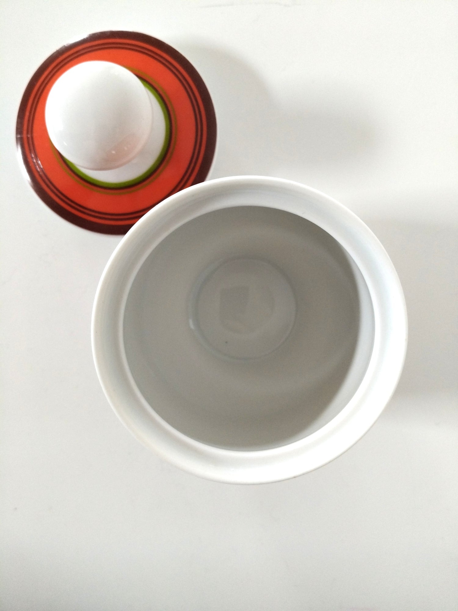 Sucrier/ boîte en porcelaine Mitterteich Bavaria - cetaitmieuxavant