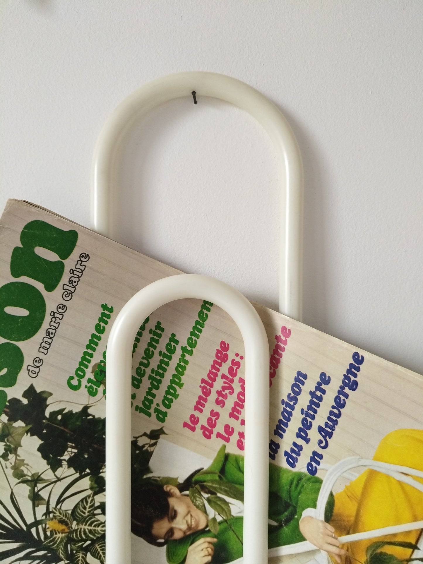 Trombone géante murale en plastique Flair "clip-up"