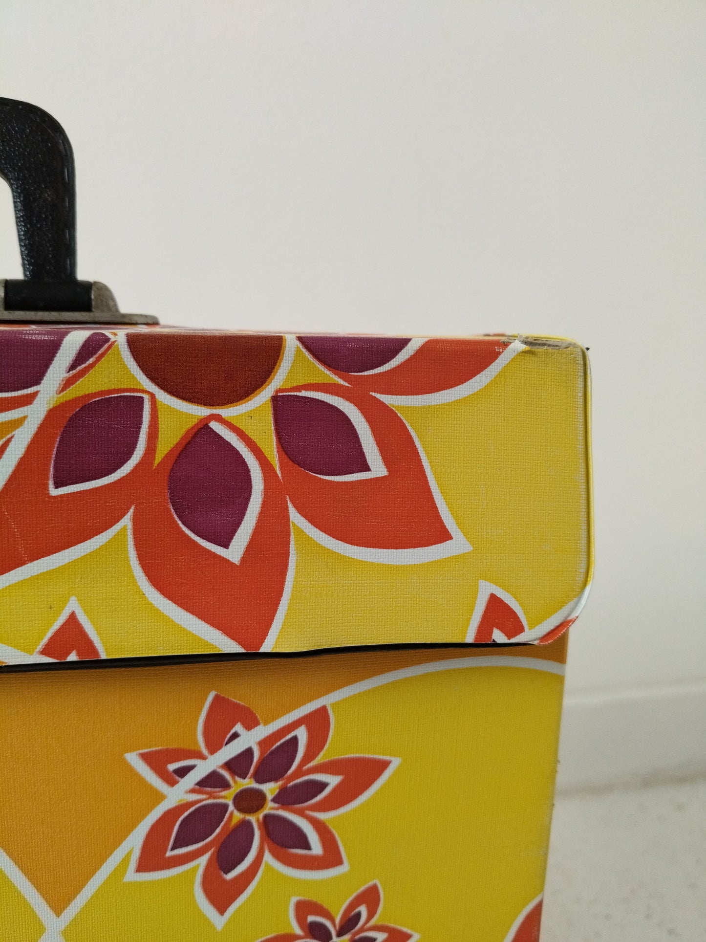 Valisette à vinyles 33T vintage