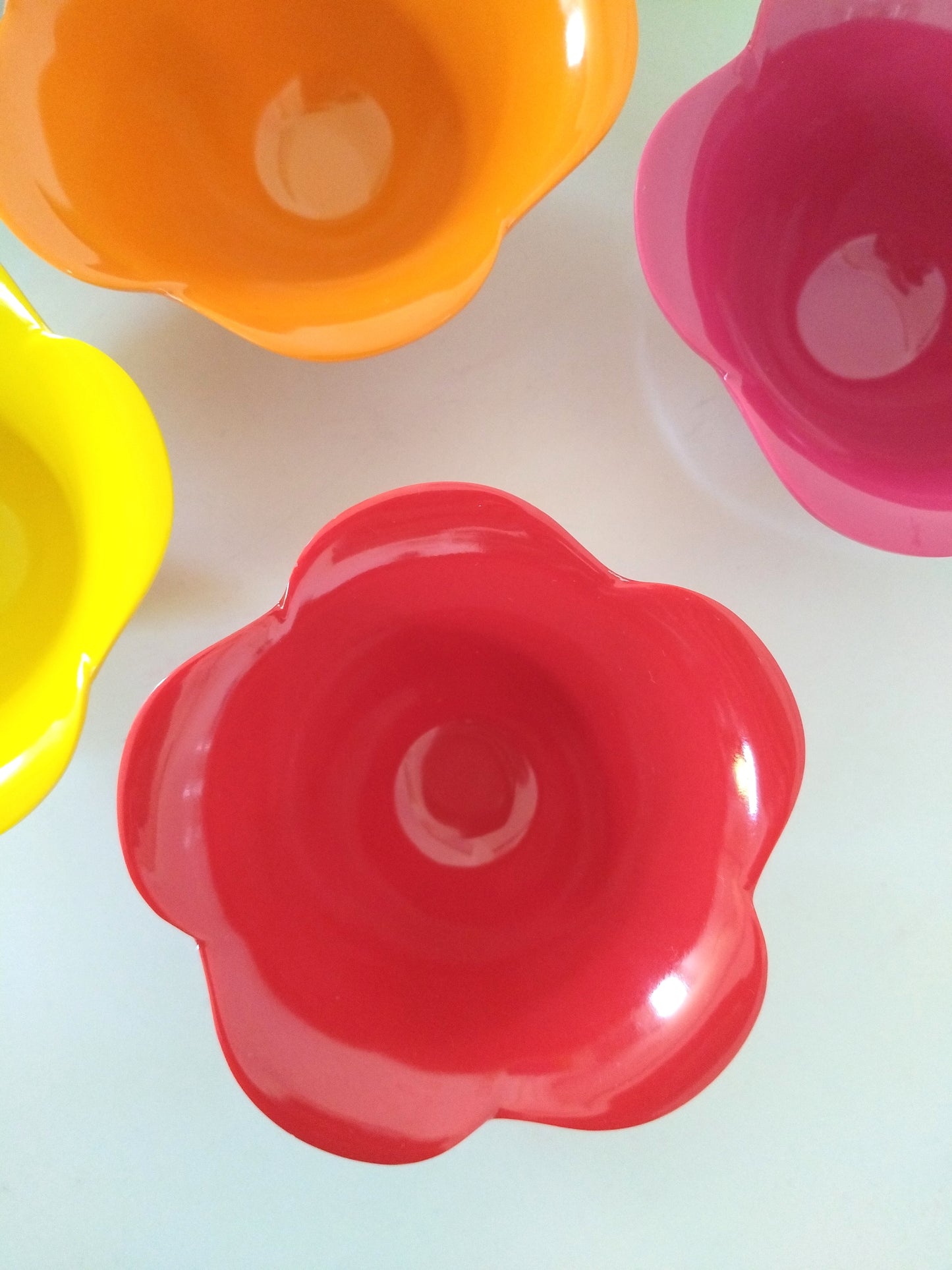 Ensemble de 6 petits bols/ coupelles fleur Zak! Designs Rosy - cetaitmieuxavant