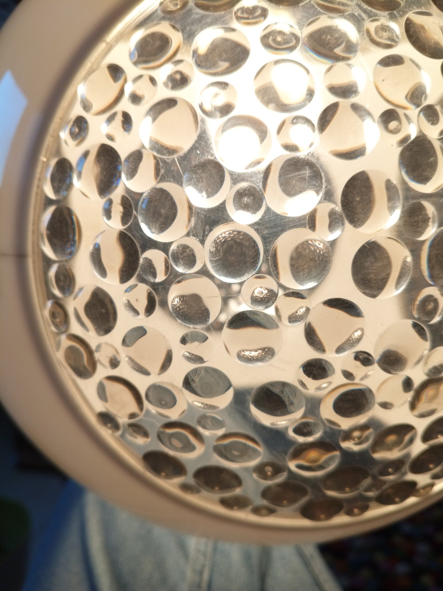 Lampe luminaire suspension Bug Eye Massive space age