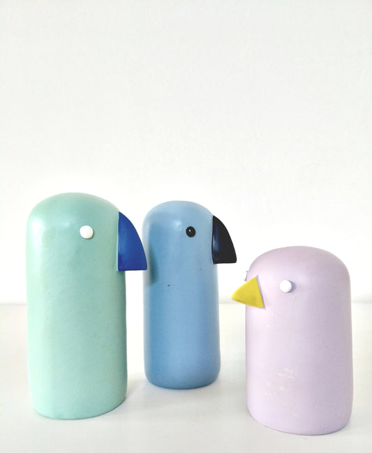 Perroquet décoratif en bois au choix - à l'unité