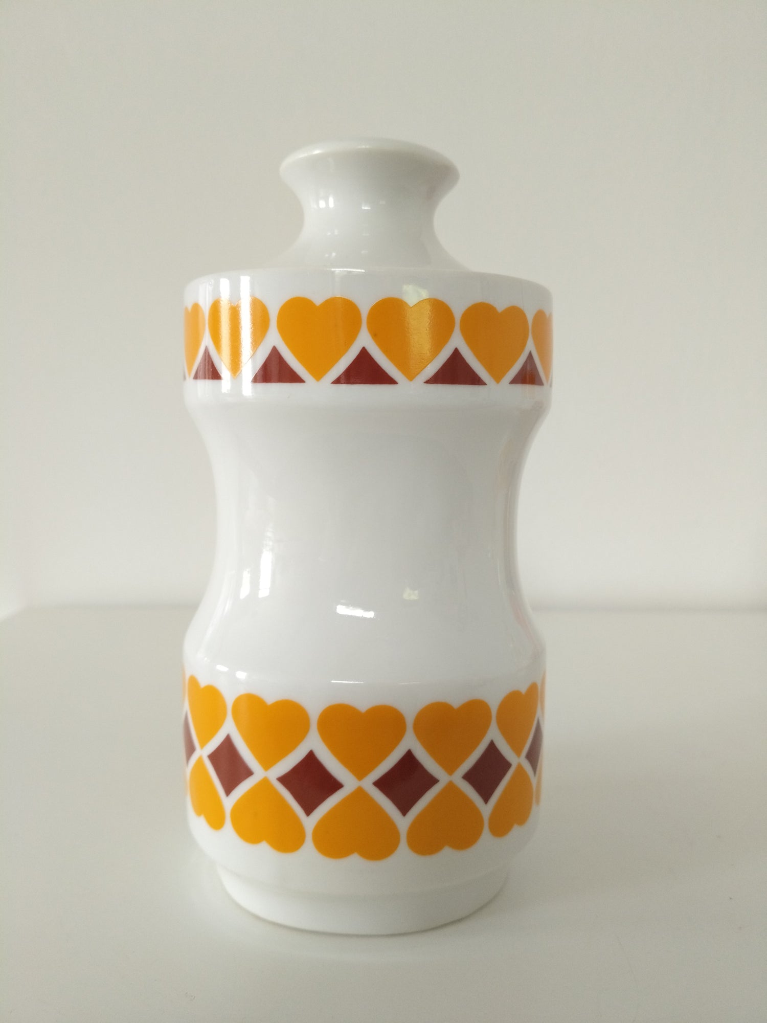 Bocal/pot en porcelaine FIM Alfoldi Hongrie au choix - cetaitmieuxavant