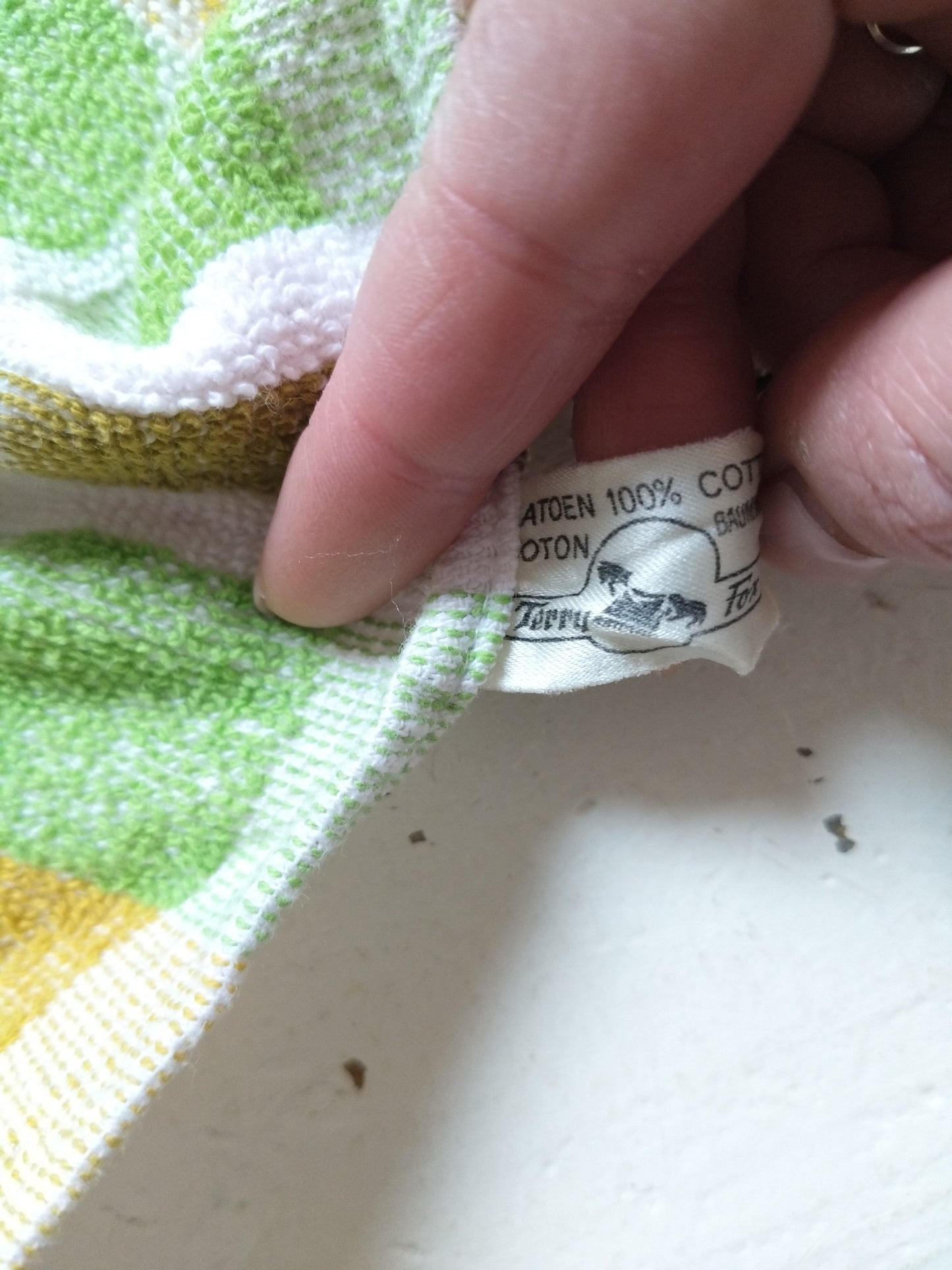 Petite serviette de toilette Terry Fox à l'unité - cetaitmieuxavant