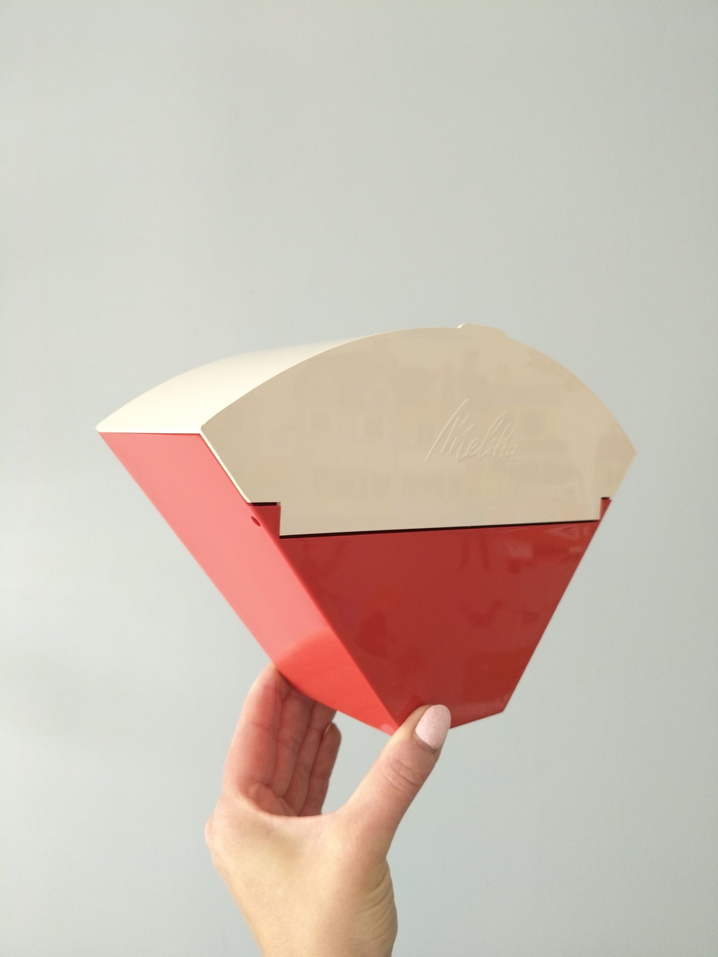 Grosse boîte à filtres murale en plastique Melitta - cetaitmieuxavant