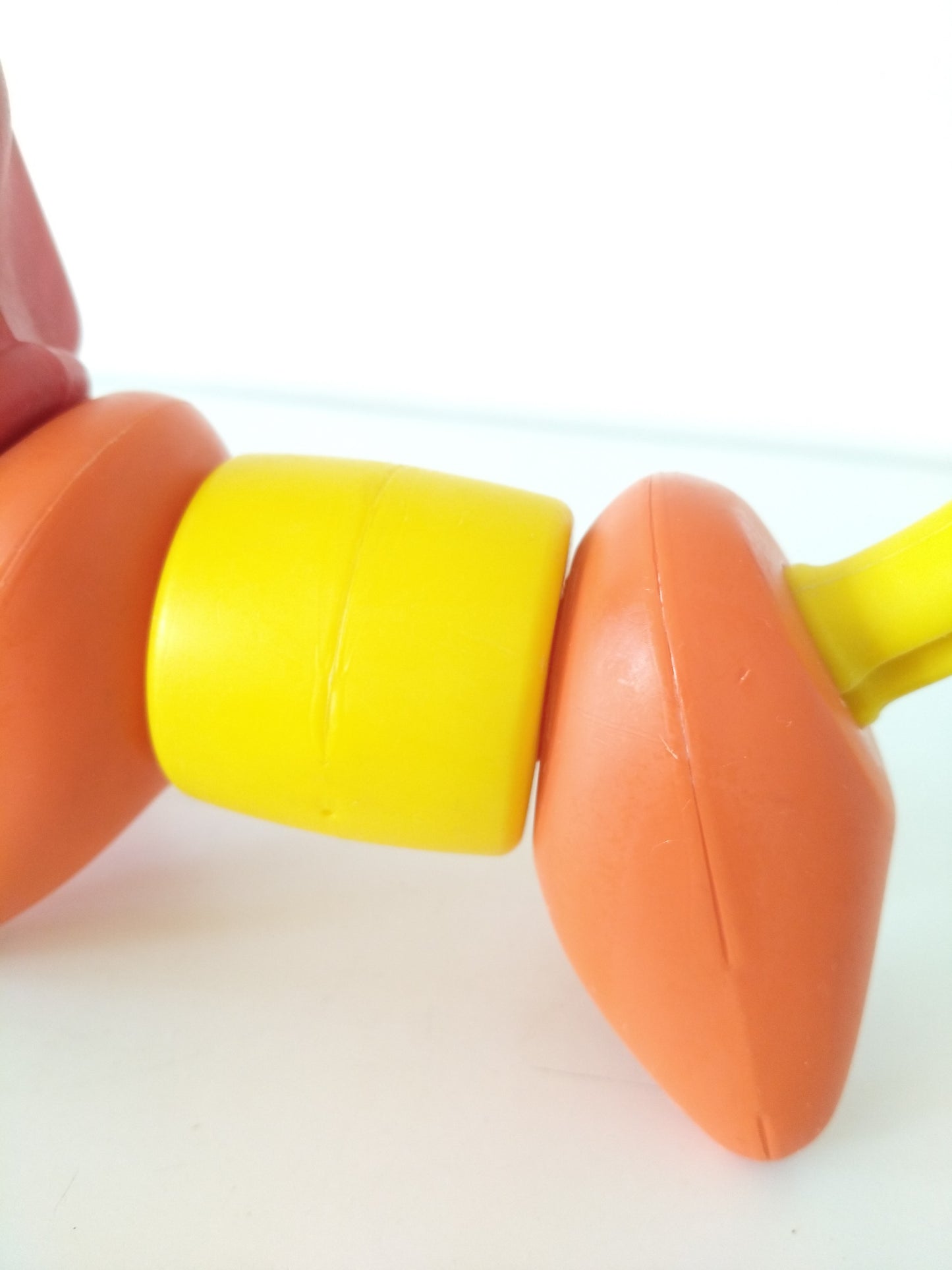 Jouet/ puzzle/ chien à emboîter en plastique Tupperware Toy