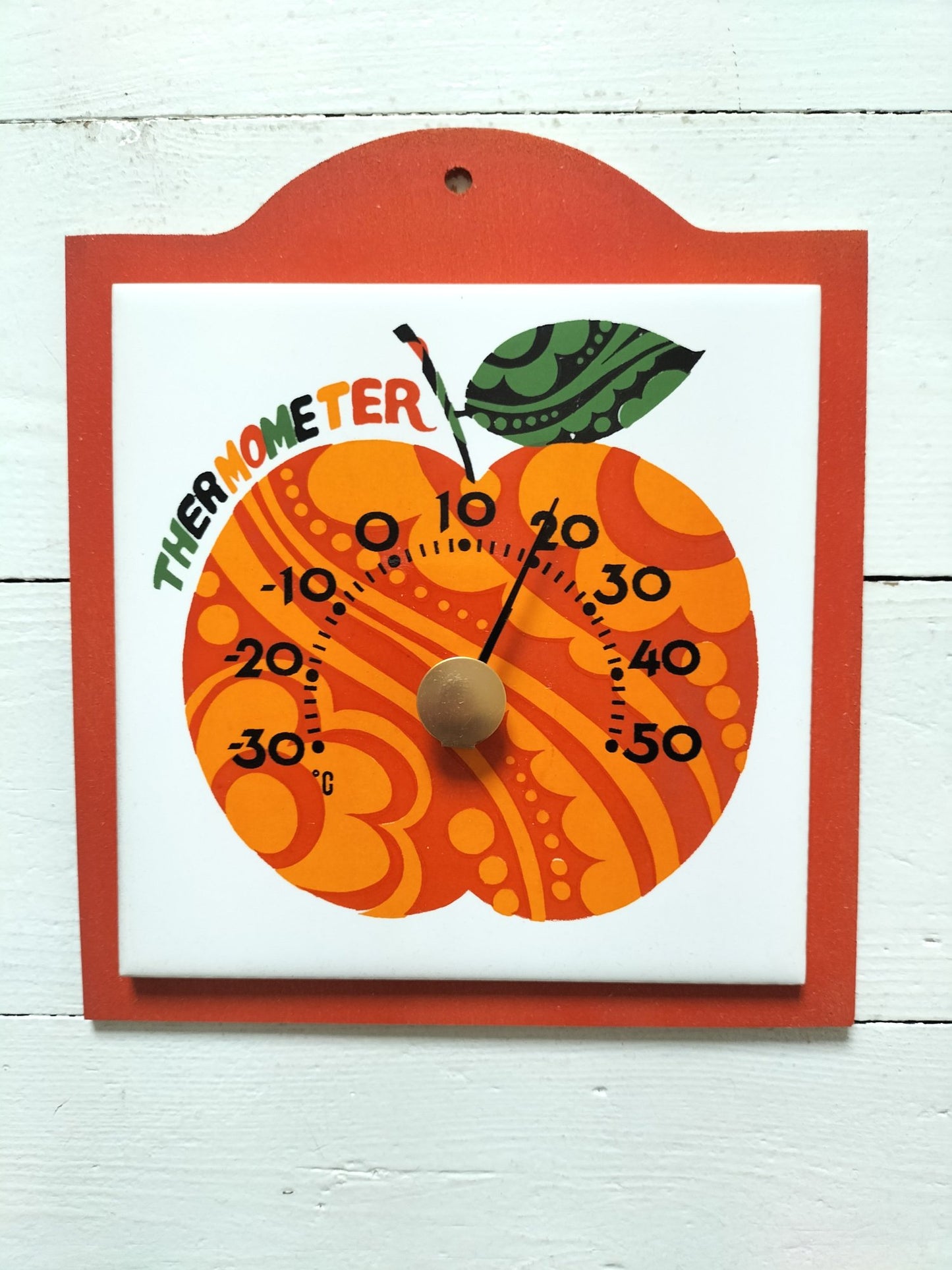 Thermomètre mural d'intérieur