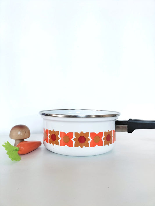 Casserole émaillée vintage