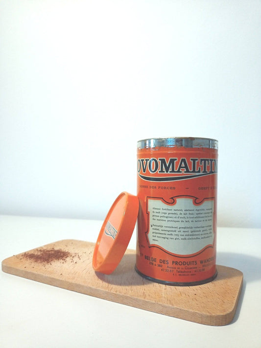 Boîte métallique Ovomaltine - cetaitmieuxavant