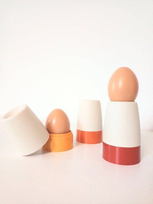 Trio de coquetiers Tupperware - cetaitmieuxavant